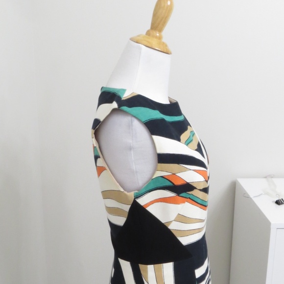 4c Collective Anthropologie Women’s Print Dress - Picture 4 of 8